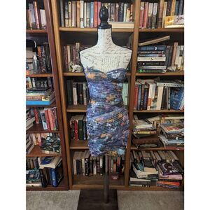 Brand New BCBG Maxazria Kameron Netted Bandage Dress Women’s Size 4 Sheath